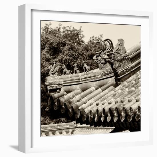 China 10MKm2 Collection - Detail of Lama Temple-Philippe Hugonnard-Framed Photographic Print