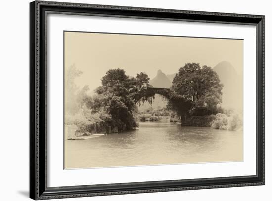 China 10MKm2 Collection - Dragon Bridge on the Yulong river-Philippe Hugonnard-Framed Photographic Print