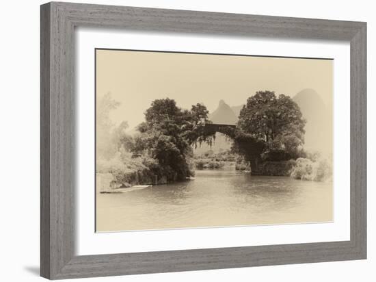 China 10MKm2 Collection - Dragon Bridge on the Yulong river-Philippe Hugonnard-Framed Photographic Print