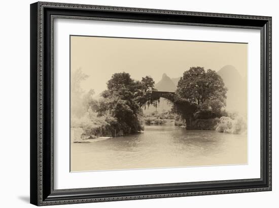 China 10MKm2 Collection - Dragon Bridge on the Yulong river-Philippe Hugonnard-Framed Photographic Print