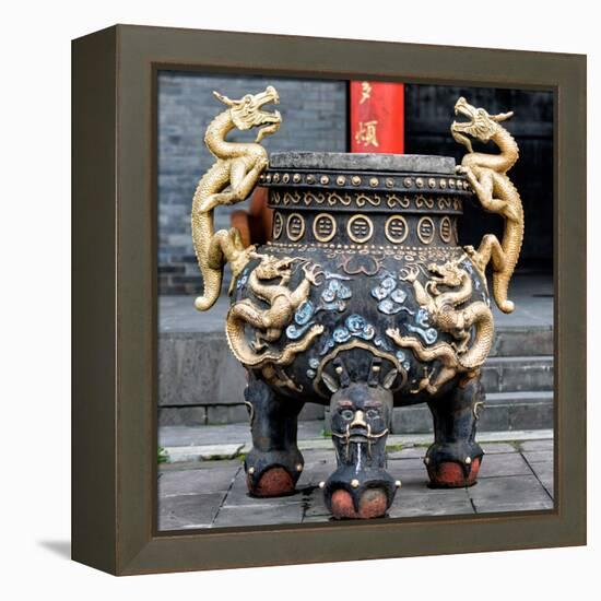 China 10MKm2 Collection - Dragon Incense-Philippe Hugonnard-Framed Premier Image Canvas