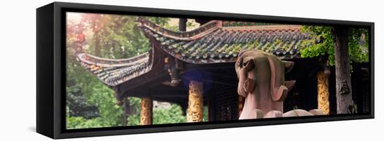 China 10MKm2 Collection - Dragon Temple-Philippe Hugonnard-Framed Premier Image Canvas