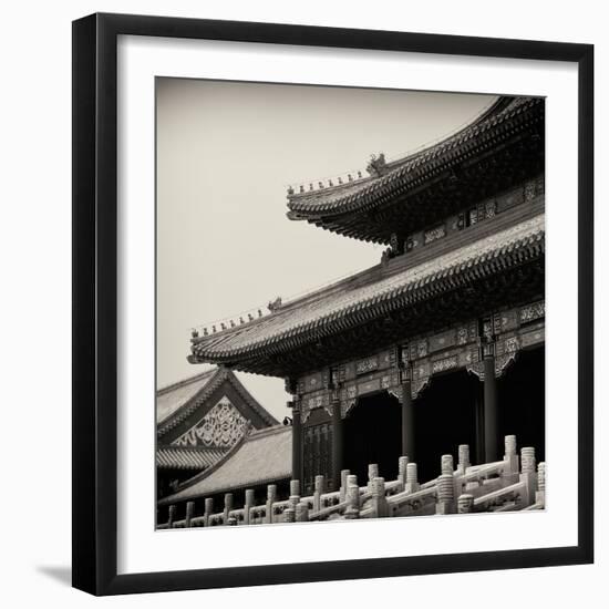 China 10MKm2 Collection - Forbidden City Architecture - Beijing-Philippe Hugonnard-Framed Photographic Print