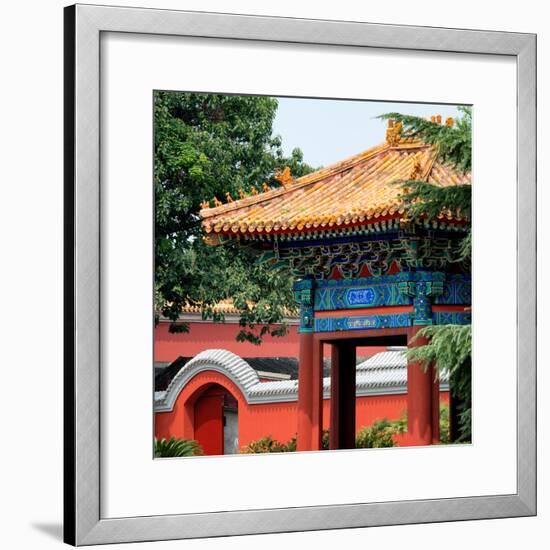 China 10MKm2 Collection - Forbidden City Architecture - Beijing-Philippe Hugonnard-Framed Photographic Print