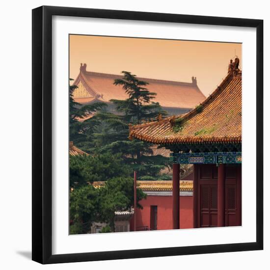 China 10MKm2 Collection - Forbidden City Architecture - Beijing-Philippe Hugonnard-Framed Photographic Print