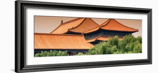 China 10MKm2 Collection - Forbidden City Architecture - Beijing-Philippe Hugonnard-Framed Photographic Print