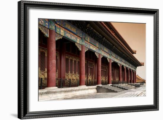 China 10MKm2 Collection - Forbidden City Architecture-Philippe Hugonnard-Framed Photographic Print