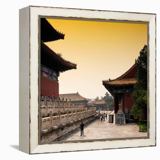 China 10MKm2 Collection - Forbidden City at sunset-Philippe Hugonnard-Framed Premier Image Canvas