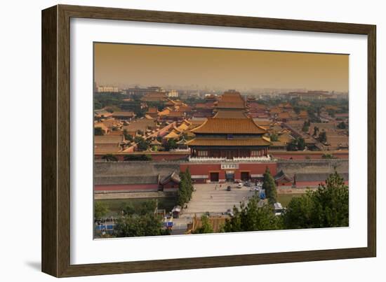 China 10MKm2 Collection - Forbidden City at Sunset-Philippe Hugonnard-Framed Photographic Print