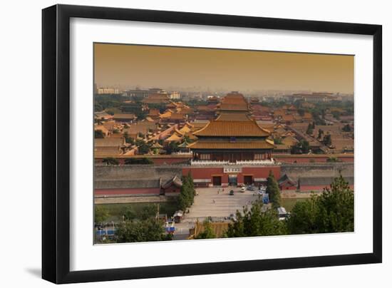 China 10MKm2 Collection - Forbidden City at Sunset-Philippe Hugonnard-Framed Photographic Print