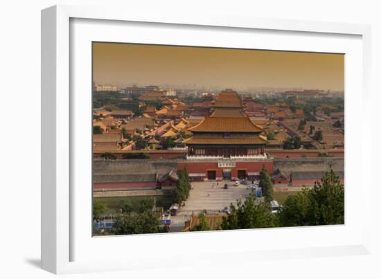 China 10MKm2 Collection - Forbidden City at Sunset-Philippe Hugonnard-Framed Photographic Print