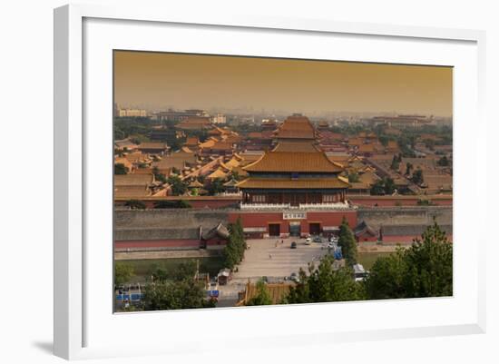 China 10MKm2 Collection - Forbidden City at Sunset-Philippe Hugonnard-Framed Photographic Print