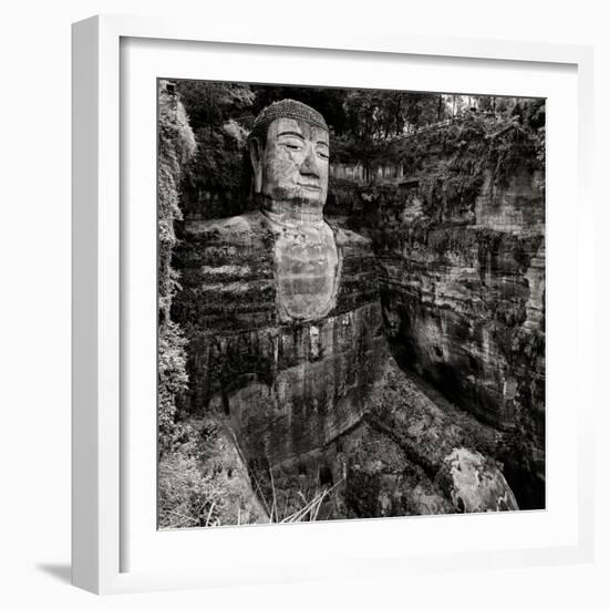 China 10MKm2 Collection - Giant Buddha of Leshan-Philippe Hugonnard-Framed Photographic Print