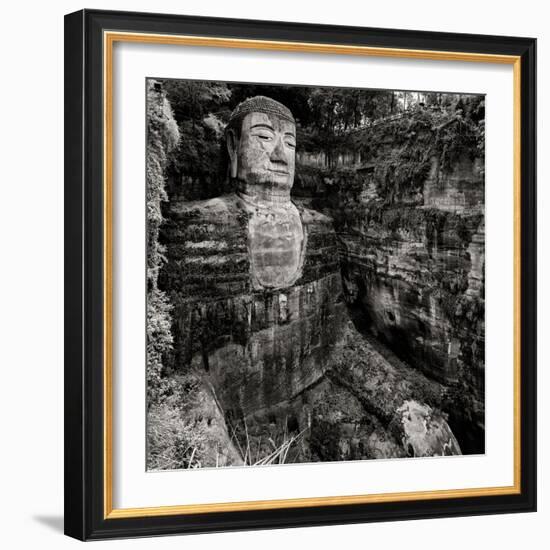 China 10MKm2 Collection - Giant Buddha of Leshan-Philippe Hugonnard-Framed Photographic Print