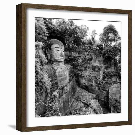 China 10MKm2 Collection - Giant Buddha of Leshan-Philippe Hugonnard-Framed Photographic Print