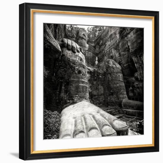 China 10MKm2 Collection - Giant Buddha of Leshan-Philippe Hugonnard-Framed Photographic Print