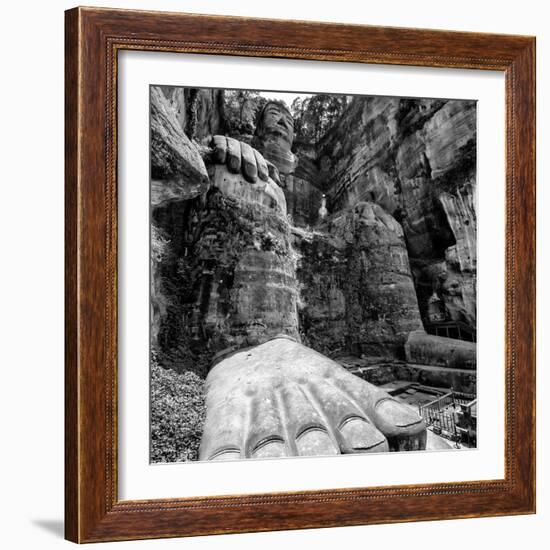 China 10MKm2 Collection - Giant Buddha of Leshan-Philippe Hugonnard-Framed Photographic Print