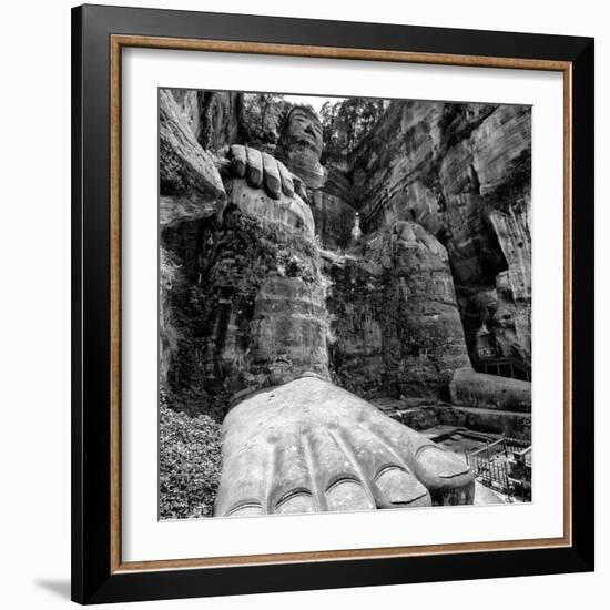 China 10MKm2 Collection - Giant Buddha of Leshan-Philippe Hugonnard-Framed Photographic Print