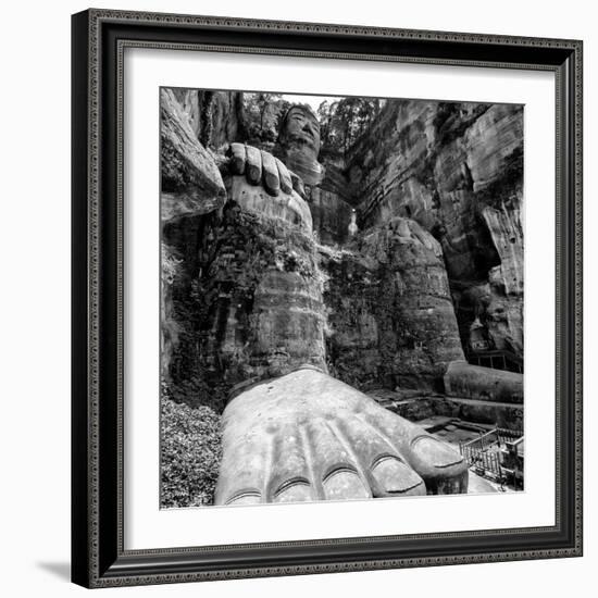 China 10MKm2 Collection - Giant Buddha of Leshan-Philippe Hugonnard-Framed Photographic Print