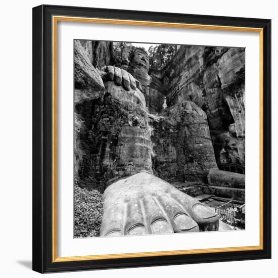 China 10MKm2 Collection - Giant Buddha of Leshan-Philippe Hugonnard-Framed Photographic Print