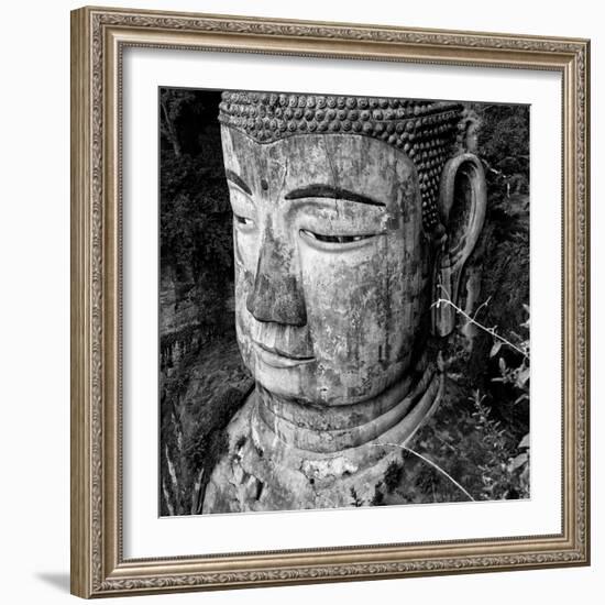 China 10MKm2 Collection - Giant Buddha of Leshan-Philippe Hugonnard-Framed Photographic Print