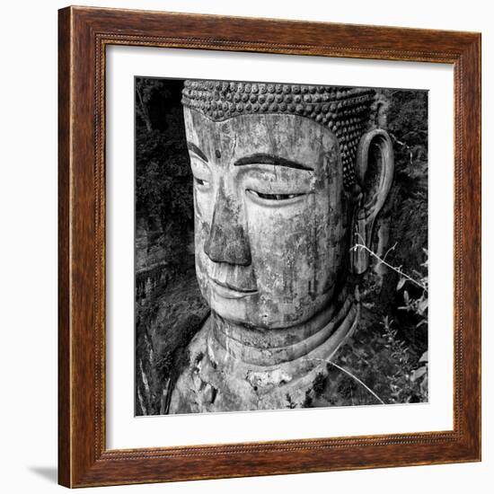 China 10MKm2 Collection - Giant Buddha of Leshan-Philippe Hugonnard-Framed Photographic Print