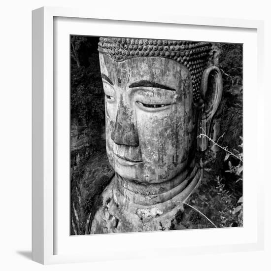 China 10MKm2 Collection - Giant Buddha of Leshan-Philippe Hugonnard-Framed Photographic Print