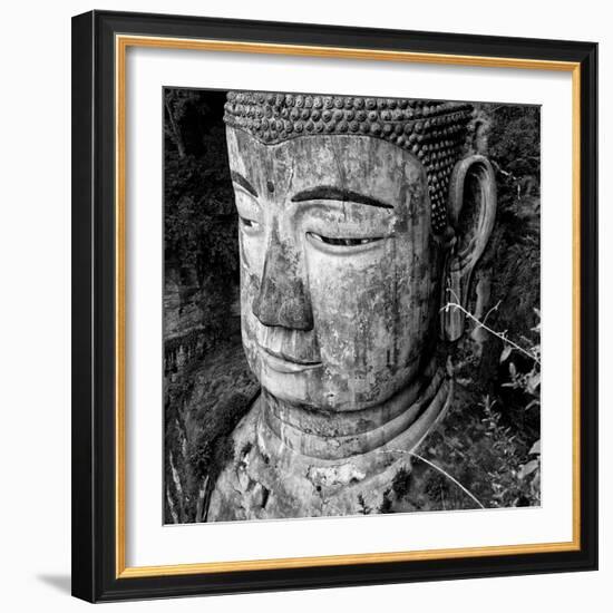 China 10MKm2 Collection - Giant Buddha of Leshan-Philippe Hugonnard-Framed Photographic Print