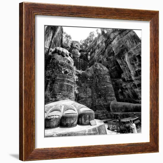 China 10MKm2 Collection - Giant Buddha of Leshan-Philippe Hugonnard-Framed Photographic Print