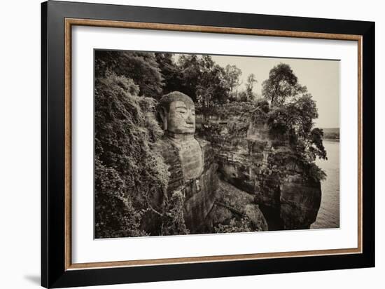 China 10MKm2 Collection - Giant Buddha of Leshan-Philippe Hugonnard-Framed Photographic Print