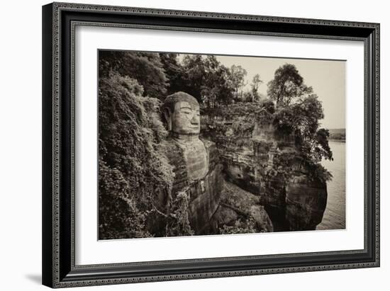 China 10MKm2 Collection - Giant Buddha of Leshan-Philippe Hugonnard-Framed Photographic Print