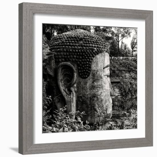 China 10MKm2 Collection - Giant Buddha of Leshan-Philippe Hugonnard-Framed Photographic Print