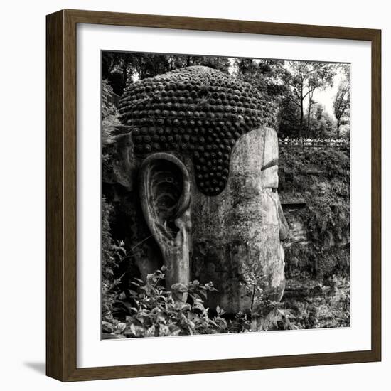 China 10MKm2 Collection - Giant Buddha of Leshan-Philippe Hugonnard-Framed Photographic Print