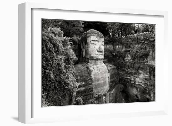 China 10MKm2 Collection - Giant Buddha of Leshan-Philippe Hugonnard-Framed Photographic Print