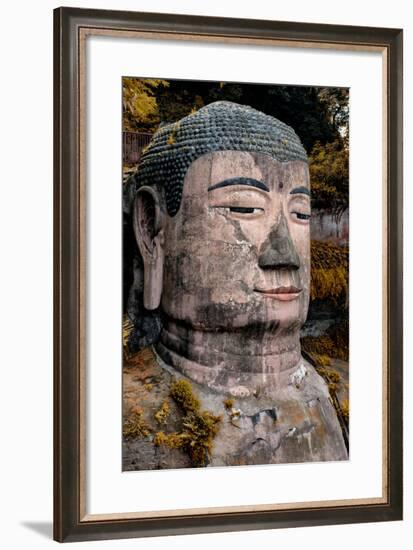 China 10MKm2 Collection - Giant Buddha of Leshan-Philippe Hugonnard-Framed Photographic Print