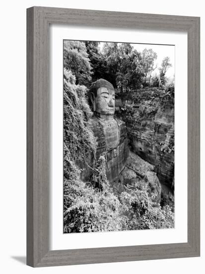 China 10MKm2 Collection - Giant Buddha of Leshan-Philippe Hugonnard-Framed Photographic Print