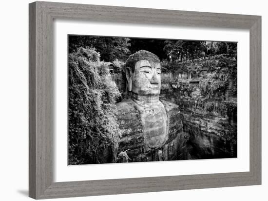 China 10MKm2 Collection - Giant Buddha of Leshan-Philippe Hugonnard-Framed Photographic Print