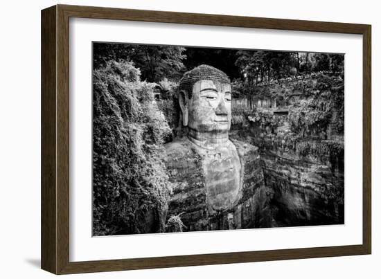 China 10MKm2 Collection - Giant Buddha of Leshan-Philippe Hugonnard-Framed Photographic Print