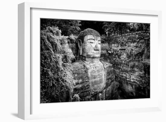 China 10MKm2 Collection - Giant Buddha of Leshan-Philippe Hugonnard-Framed Photographic Print