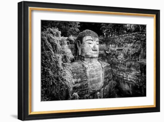 China 10MKm2 Collection - Giant Buddha of Leshan-Philippe Hugonnard-Framed Photographic Print