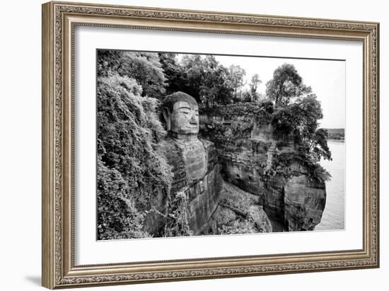 China 10MKm2 Collection - Giant Buddha of Leshan-Philippe Hugonnard-Framed Photographic Print