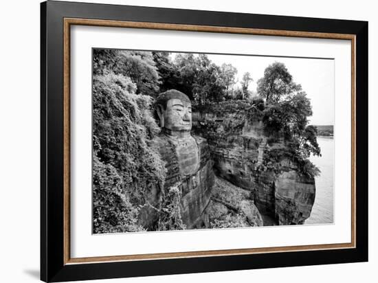 China 10MKm2 Collection - Giant Buddha of Leshan-Philippe Hugonnard-Framed Photographic Print