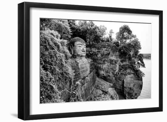 China 10MKm2 Collection - Giant Buddha of Leshan-Philippe Hugonnard-Framed Photographic Print