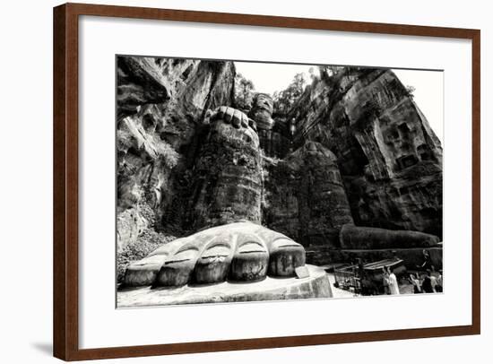 China 10MKm2 Collection - Giant Buddha of Leshan-Philippe Hugonnard-Framed Photographic Print