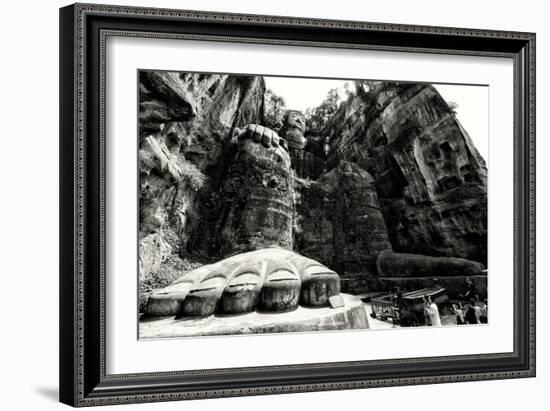 China 10MKm2 Collection - Giant Buddha of Leshan-Philippe Hugonnard-Framed Photographic Print