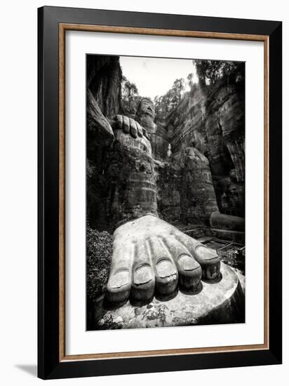 China 10MKm2 Collection - Giant Buddha of Leshan-Philippe Hugonnard-Framed Photographic Print