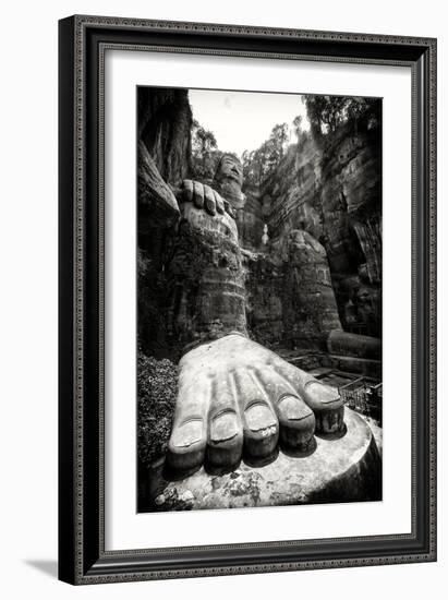 China 10MKm2 Collection - Giant Buddha of Leshan-Philippe Hugonnard-Framed Photographic Print