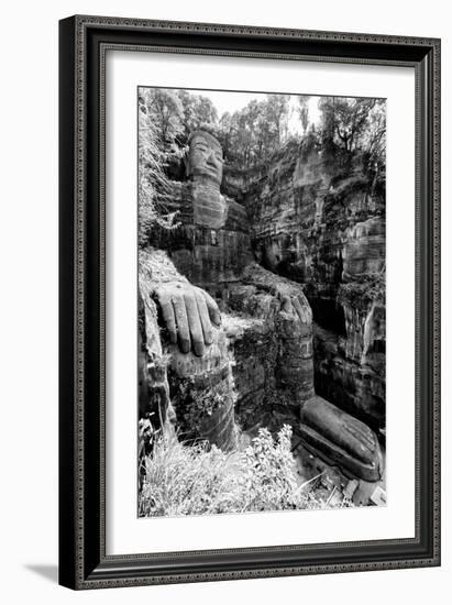 China 10MKm2 Collection - Giant Buddha of Leshan-Philippe Hugonnard-Framed Photographic Print