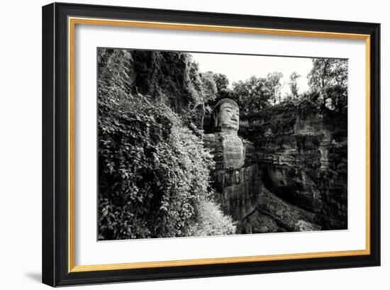 China 10MKm2 Collection - Giant Buddha of Leshan-Philippe Hugonnard-Framed Photographic Print