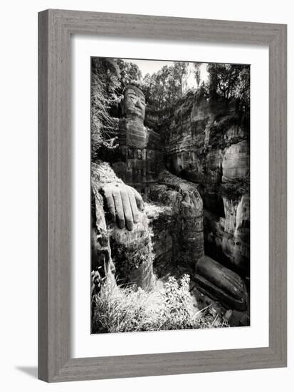 China 10MKm2 Collection - Giant Buddha of Leshan-Philippe Hugonnard-Framed Photographic Print